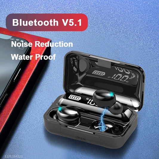 Fone Bluetooth A Prova D'água! Até 5 Horas de Carga e 10M de Alcance!